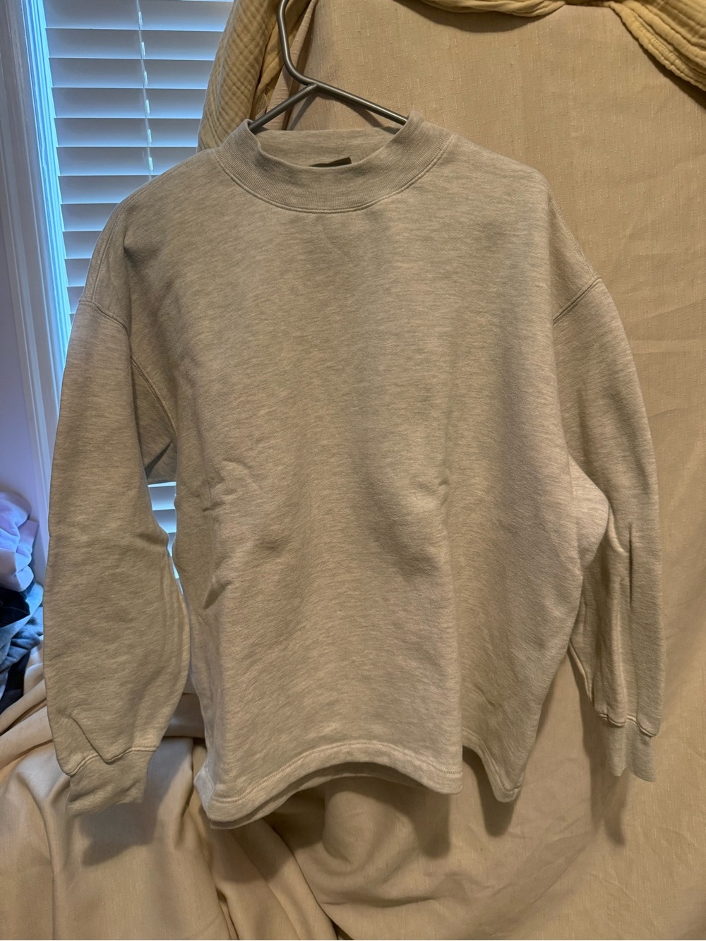 Fear of God Men's Crewneck Sweatshirt in Light Gray